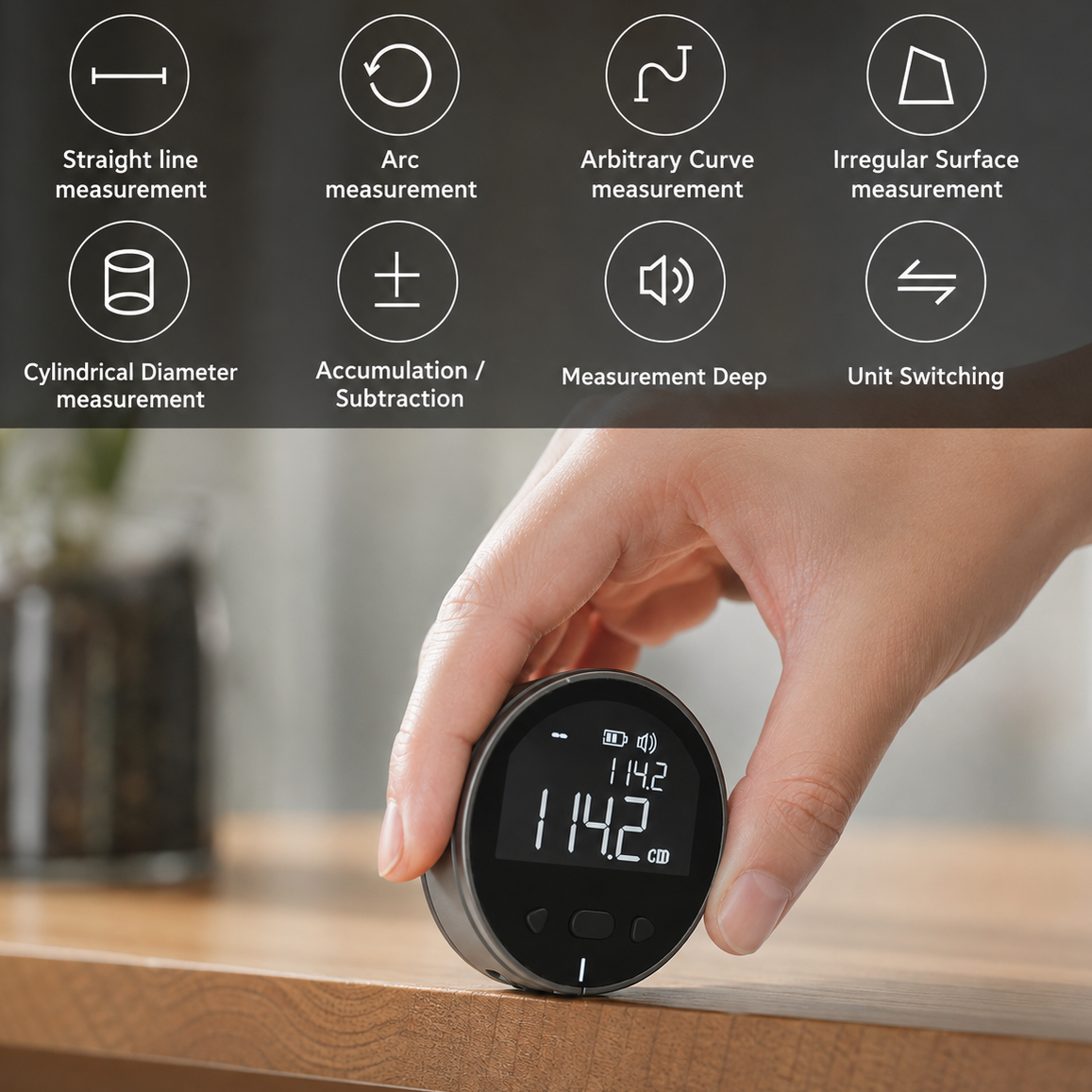 Measura – Die smarte Messrolle